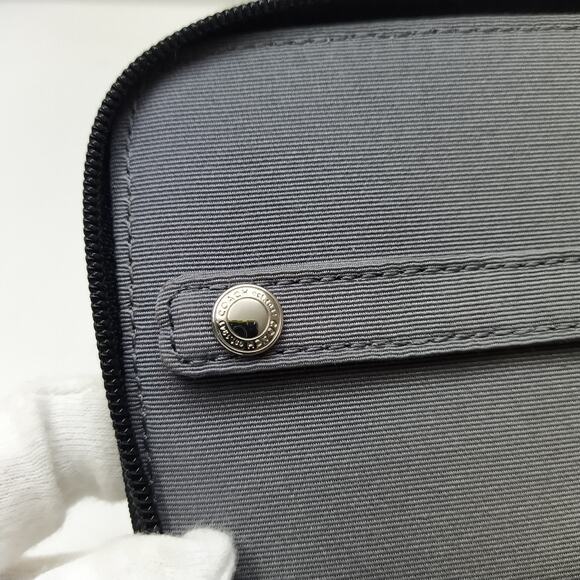 Coach Purple Canvas Zip Around Travel Jewelry Box - Picture 10 of 12